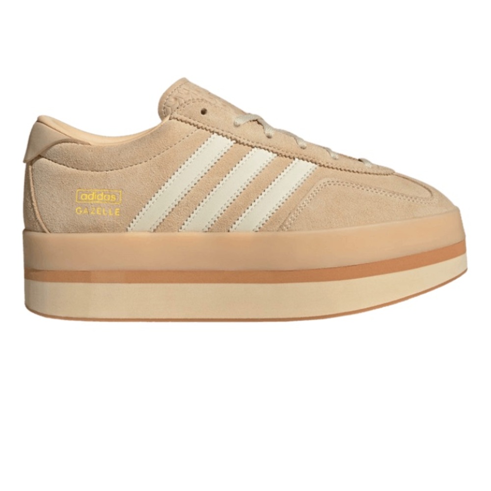 Adidas Women’s Gazelle Stack ‘Sand Strata Gum’ Platform Sneakers